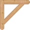 Ekena Millwork Traditional Craftsman Smooth Bracket, Western Red Cedar, 3 1/2"W x 26"D x 26"H BKT04X26X26TRA04SWR - alternate 3